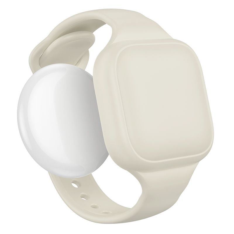 Locator compatible with Apple Find My Hoco E91E bracelet type gray