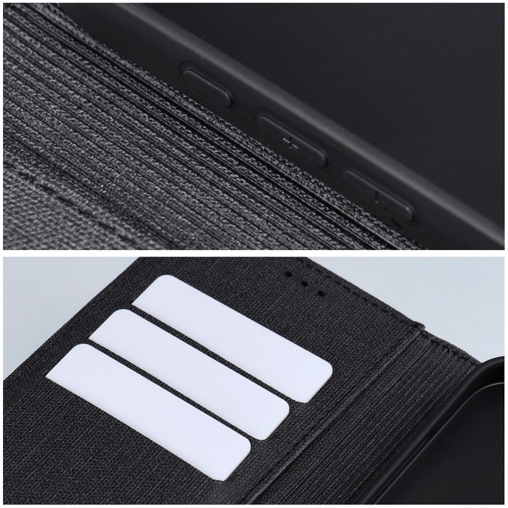Kabura GOMMA Book do IPHONE 16 Plus czarny