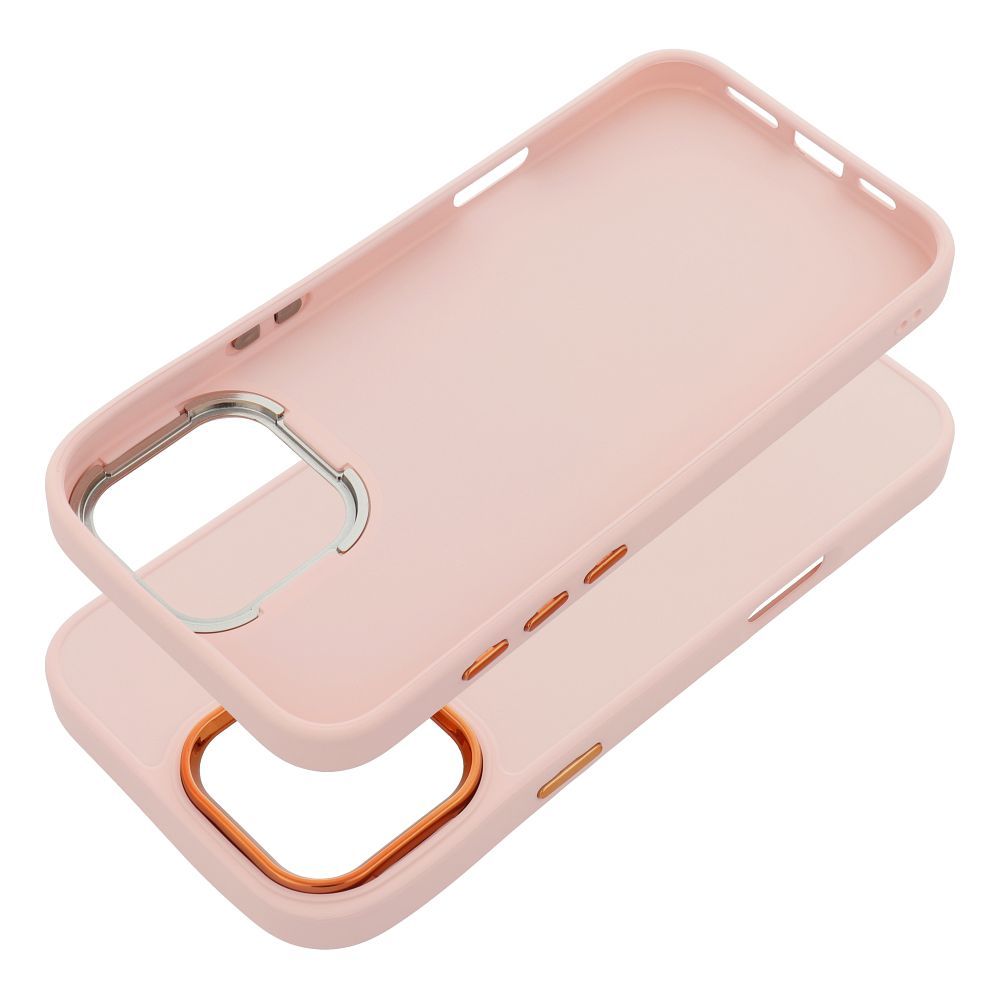 Futerał FRAME do IPHONE 16 Pro Max pudrowy róż