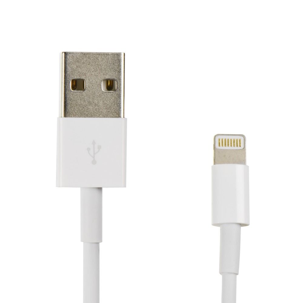 Kabel USB A do Lightning 1A HD4 BOX 1 m biały