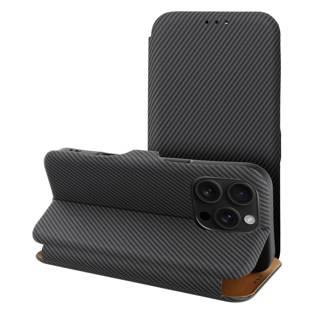 Kabura FOLIO Side Magnet do IPHONE 16 PRO szary