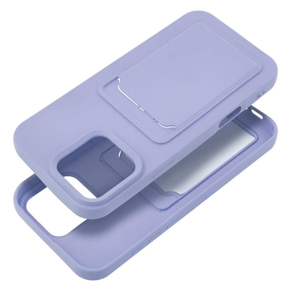 Futerał CARD CASE do IPHONE 16 Pro Max fioletowy