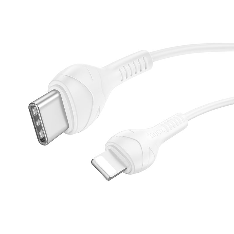 Kabel USB C do Lightning Hoco PD 27W 1 m X37 biały