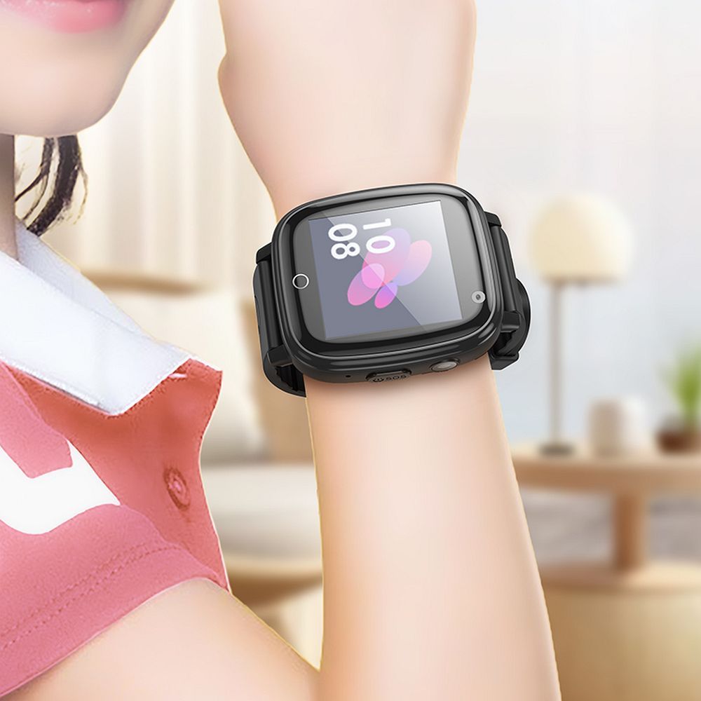 Smartwatch dla dzieci Hoco 1,44" 2G z funkcją rozmowy Y100 czarny