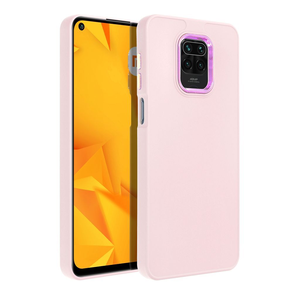 Futerał FRAME do XIAOMI Redmi Note 9S / 9 Pro pudrowy róż