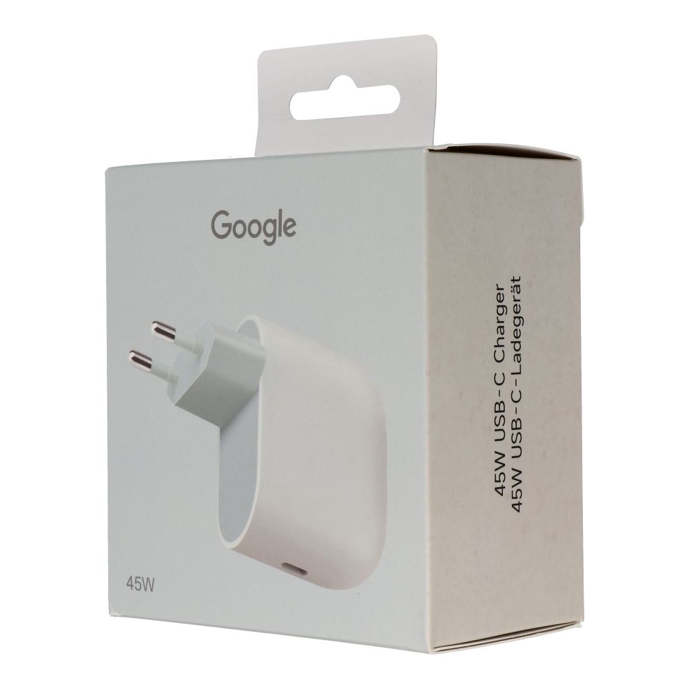 GOOGLE original charger Type C PD 45W GA0573 white blister