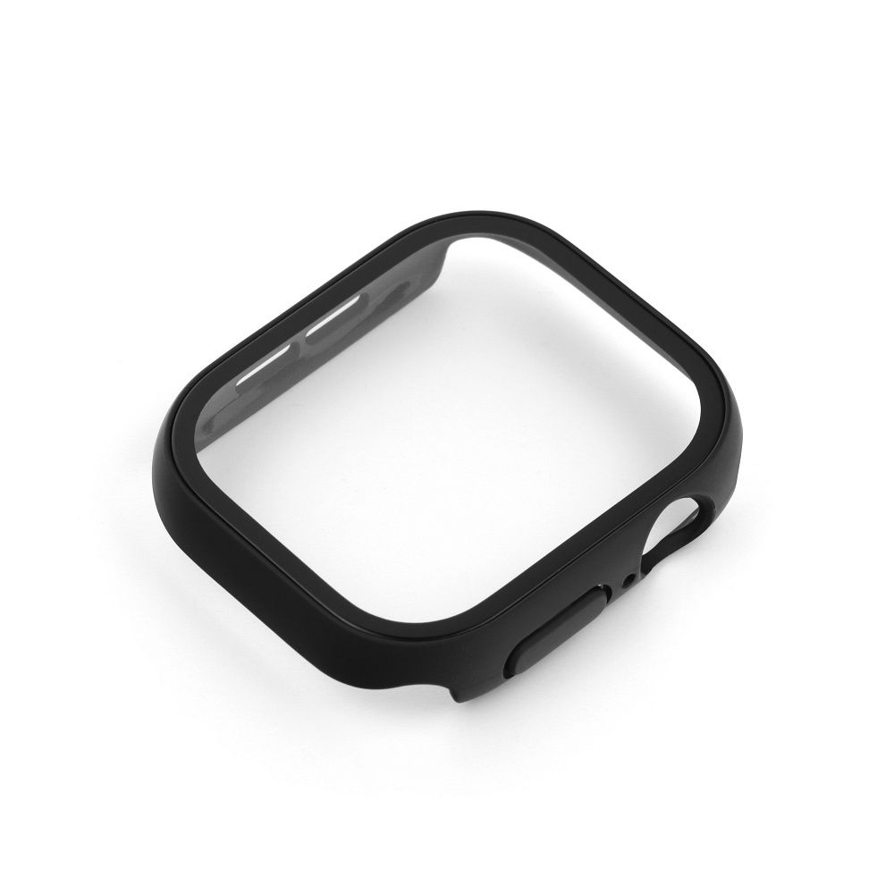 Bestsuit Case with Hybrid Glass for Apple Watch 10/11 46mm - black