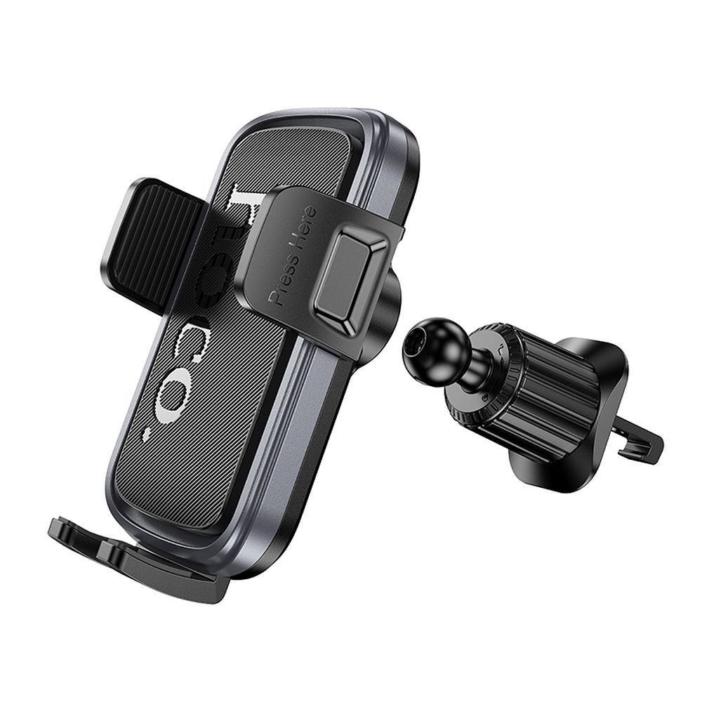 Car phone holder Hoco air vent H78 black and gray