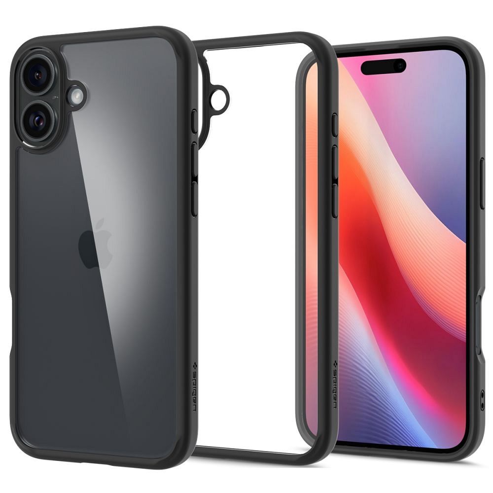 Case SPIGEN Ultra Hybrid for IPHONE 16 matte black