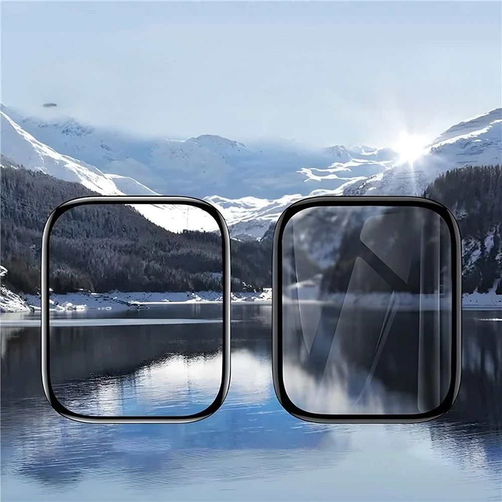 Wiwu - Szkło hartowane z aplikatorem Easy Install do Apple Watch 46mm