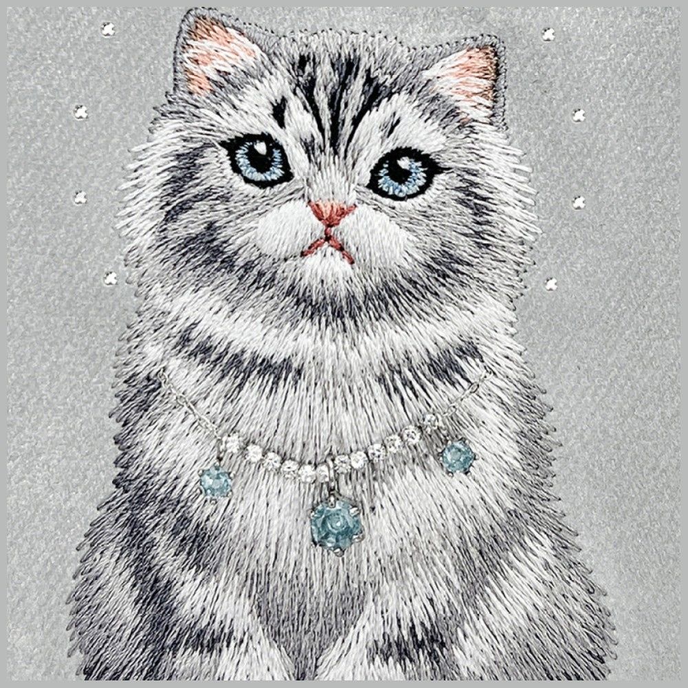NIMMY case LUCKY FASHION CAT compatible with MagSafe for IPHONE 18 Pro/17 Pro grey