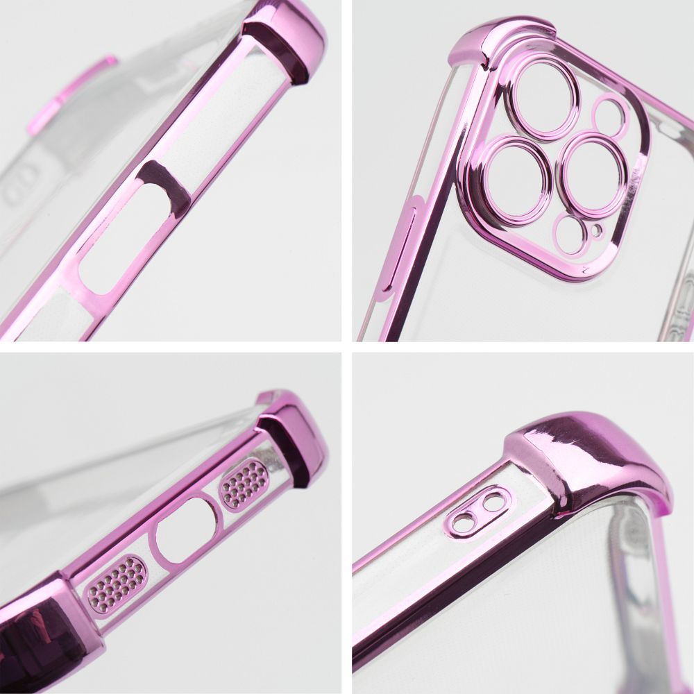 Futerał ANTISHOCK ELECTRO do SAMSUNG A15 purpurowy