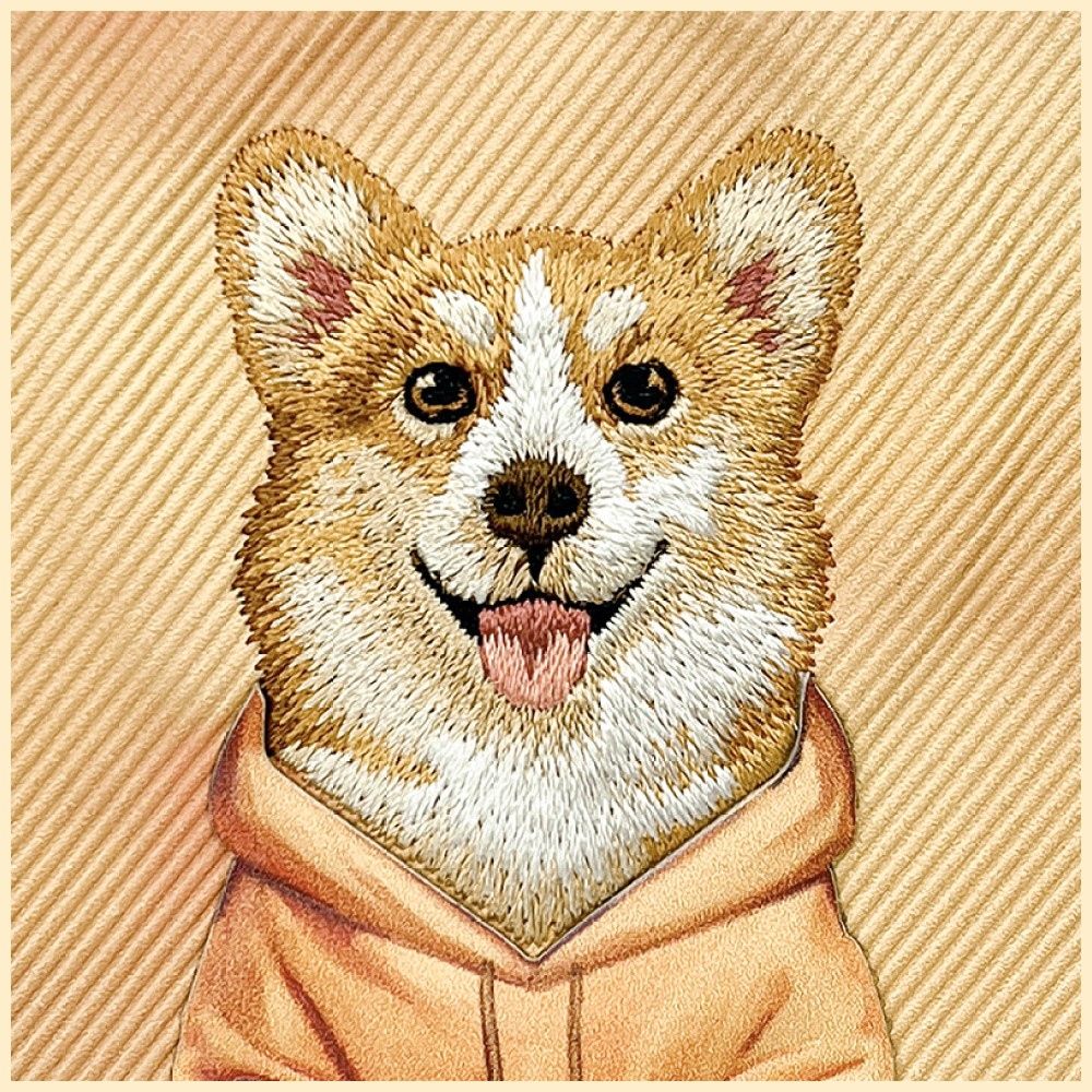 NIMMY case GENTLE PETS SERIES DOG compatible with MagSafe for IPHONE 18 Pro Max/17 Pro Max orange