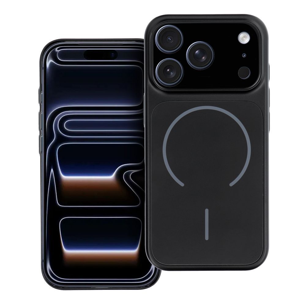 Case for iPhone 18 Pro Max / 17 Pro Max Make 18 compatible with MagSafe black