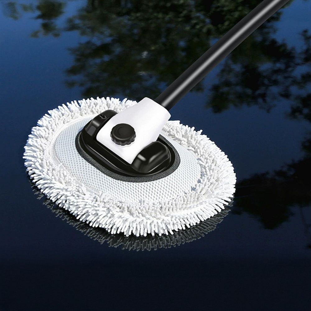 Teleskopowy mop do mycia samochodu czarny