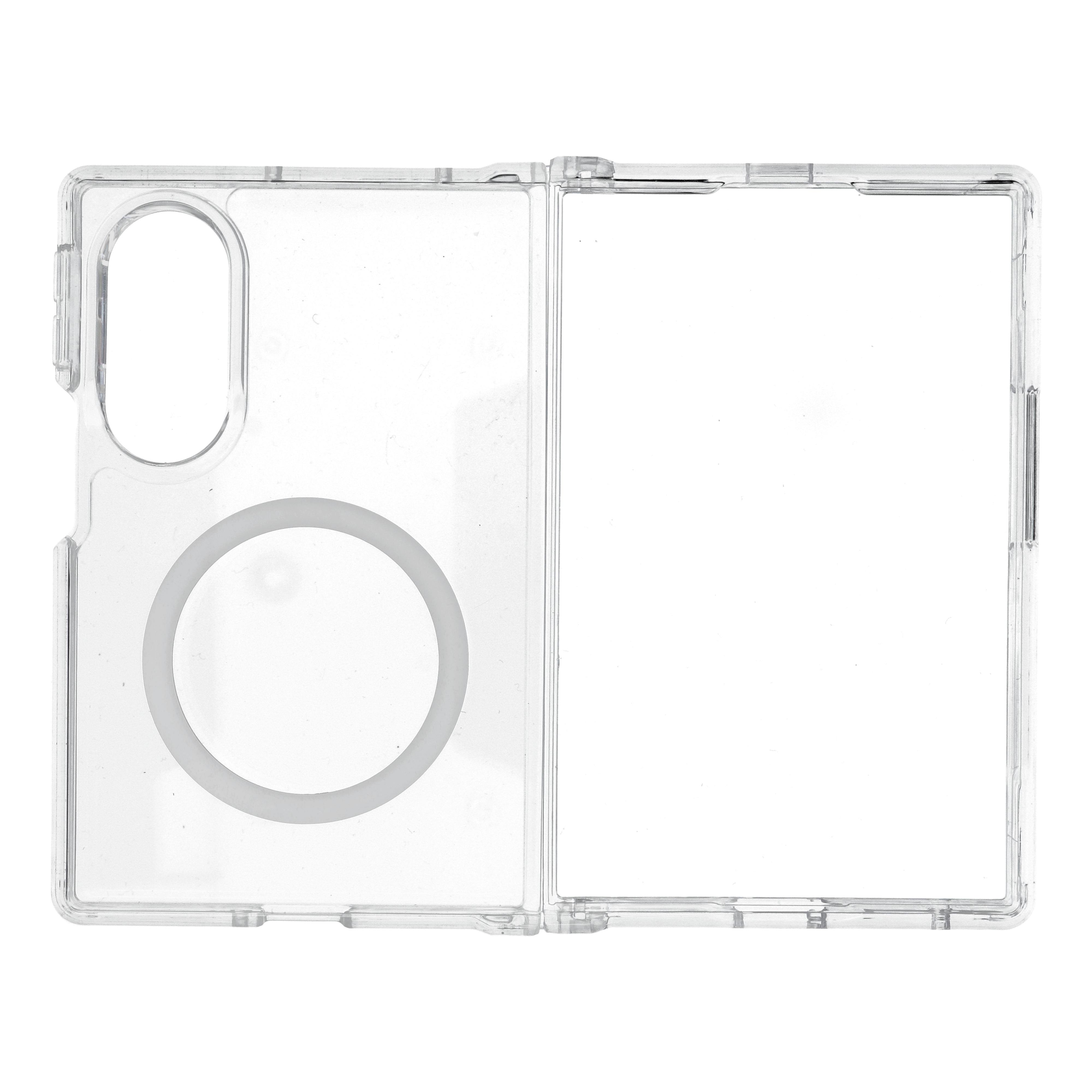Case for Samsung Z Fold 8 4sF-S Clear compatible with MagSafe transparent