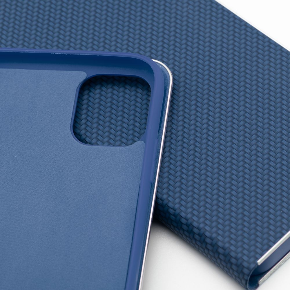 LUNA Book Carbon for IPHONE 15 blue