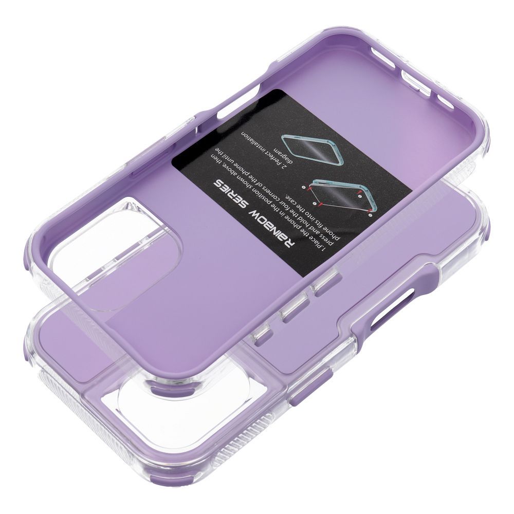 Futerał MATRIX do IPHONE 16 jasnofioletowy