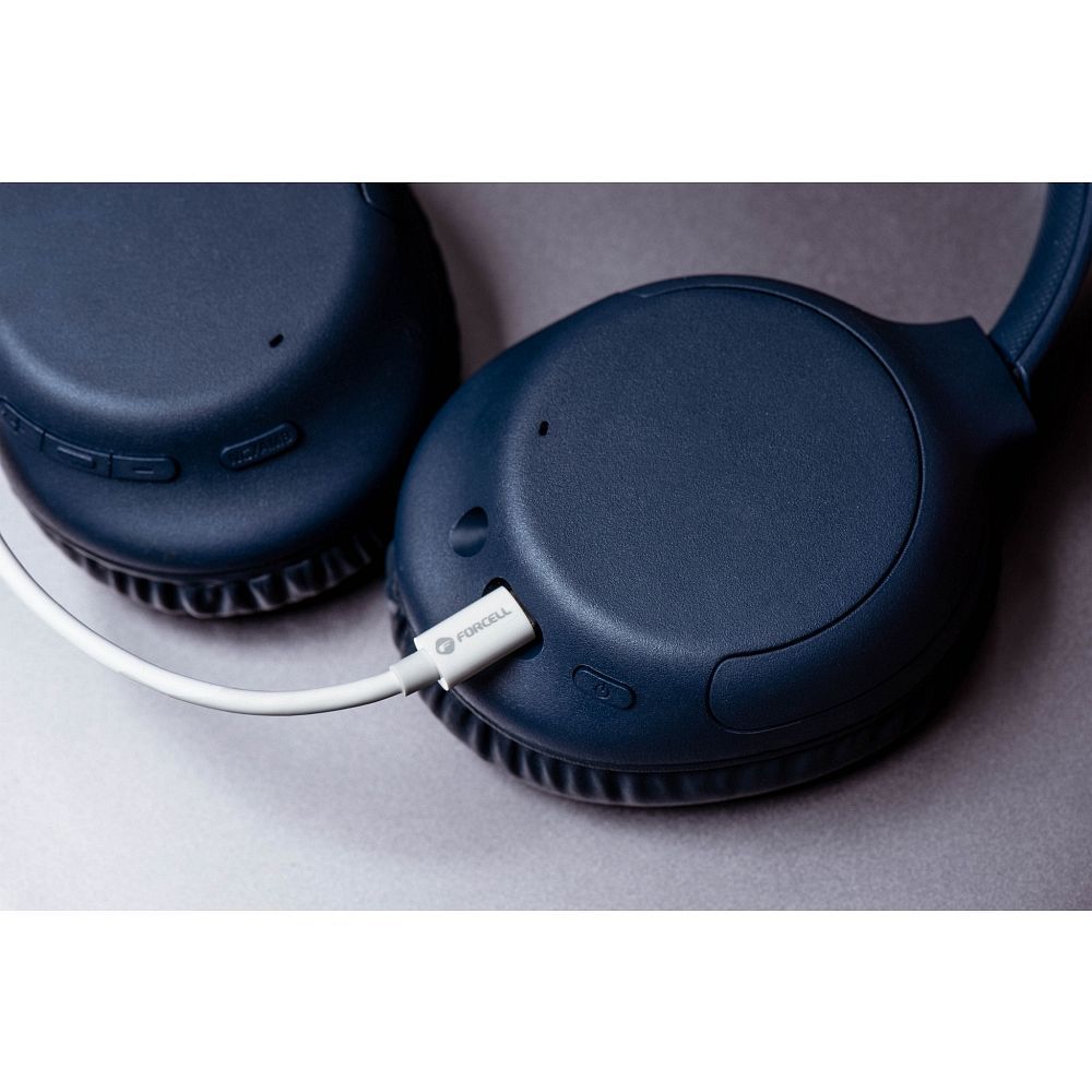 Kabel USB C do USB C Forcell F-Energy QC4.0 PD 3A 60W 1 m C338 biały