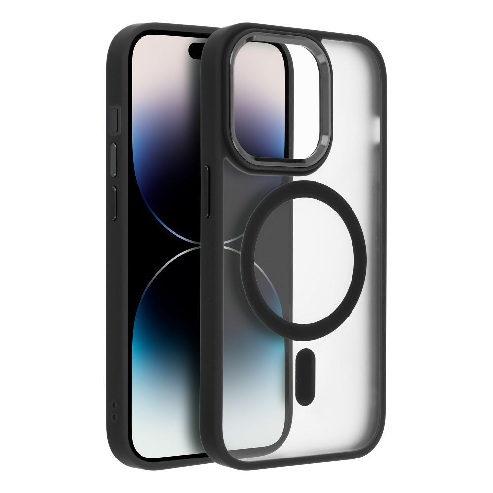 Futerał MATTE MAG COVER kompatybilny z MagSafe do IPHONE 13 Pro Max czarny