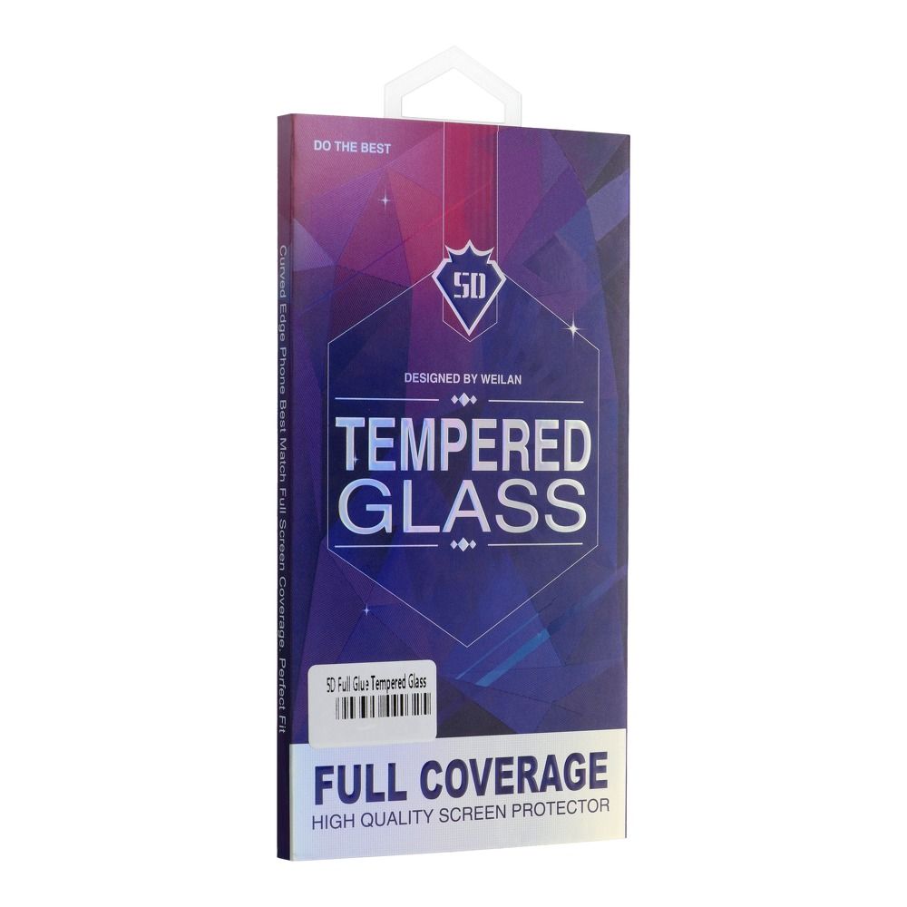 5D Full Glue Tempered Glass - do Samsung Galaxy S25 Plus / S25 Edge czarny