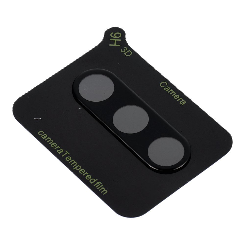 5D Full Glue Tempered Glass Camera Lens for Samsung A36 black