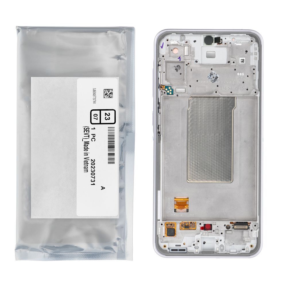 ServicePack LCD Display SAMSUNG A36 5G A366B Purple GH82-36841D