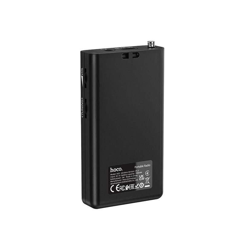 Portable radio Hoco HI51 black
