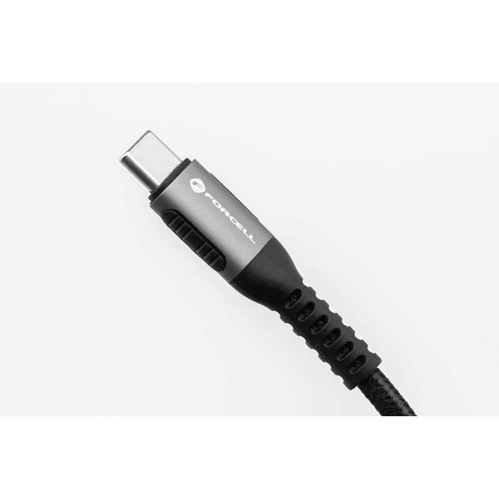 Cable USB C to USB C Forcell F-Energy QC4.0 PD 5A 100W Cafule 3 m C260 black