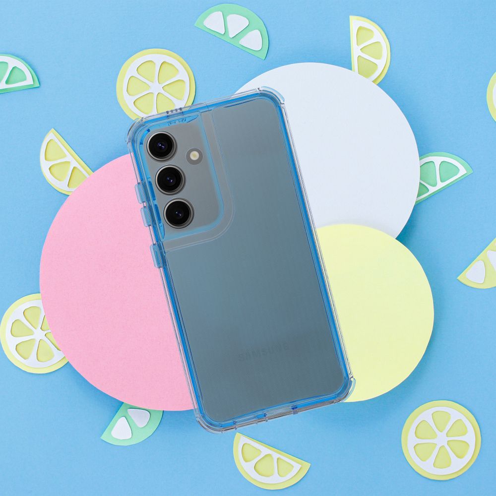 Futerał MATRIX CLEAR do SAMSUNG A36 5G niebieski