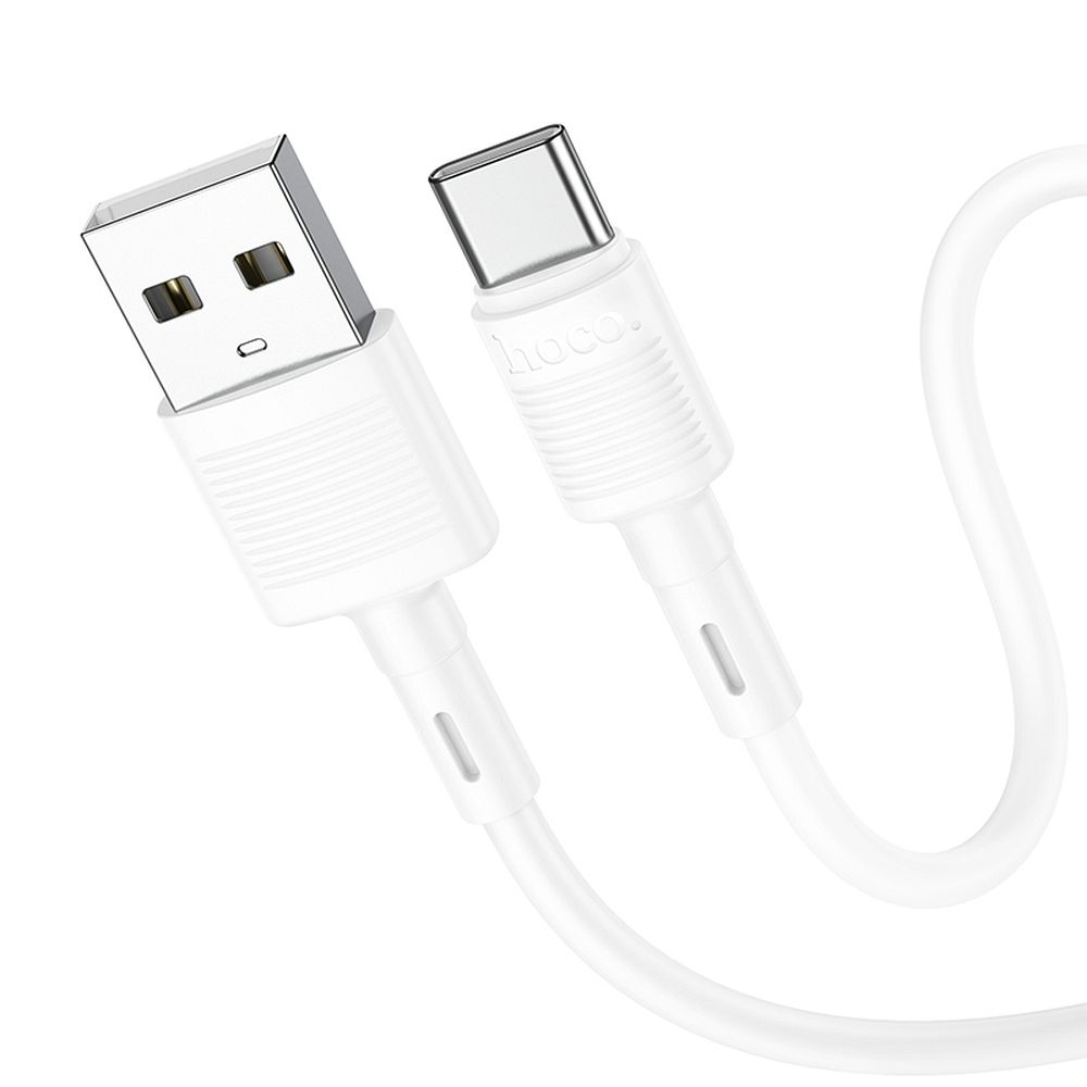 Hoco USB-A–USB-C kábel, 3 A, 1 m, X83, fehér