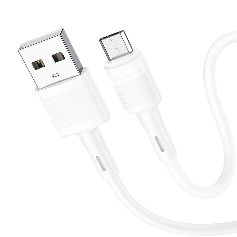 HOCO cable USB  to Micro 2,4A X83 1 m white