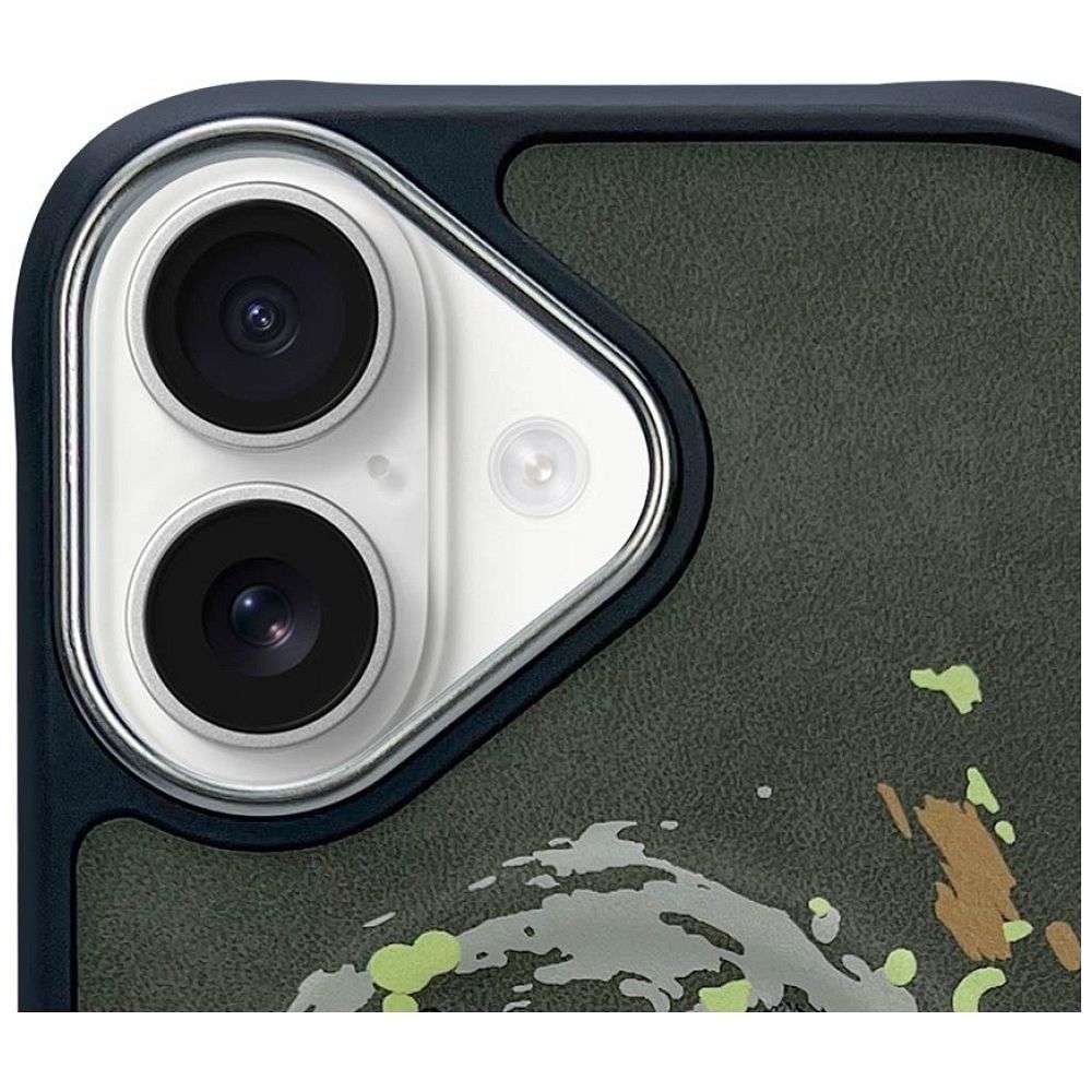 NIMMY futerał WILK kompatybilny z MagSafe do IPHONE 16 ciemno szary