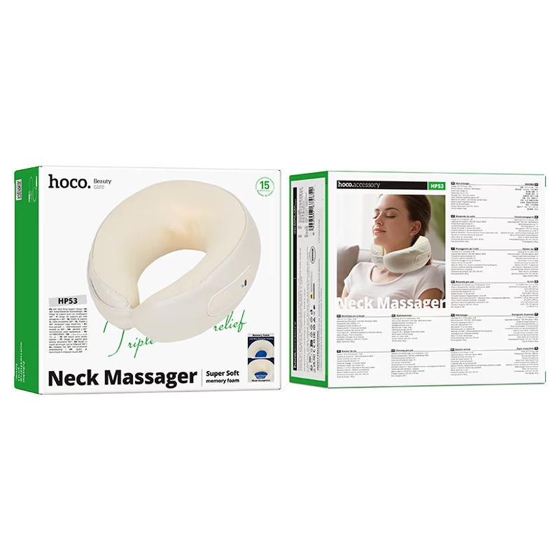 Massager for neck Hoco HP53 beige