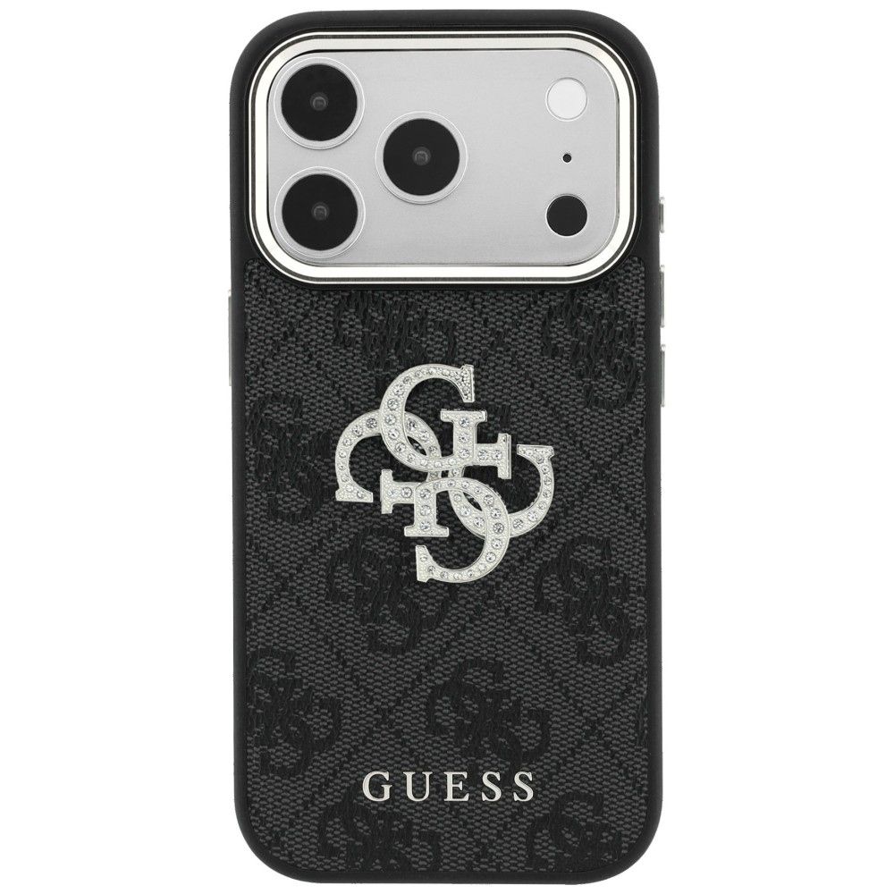 Case for IPHONE 18 Pro /17 Pro (Big Strass Logo 4G) brown