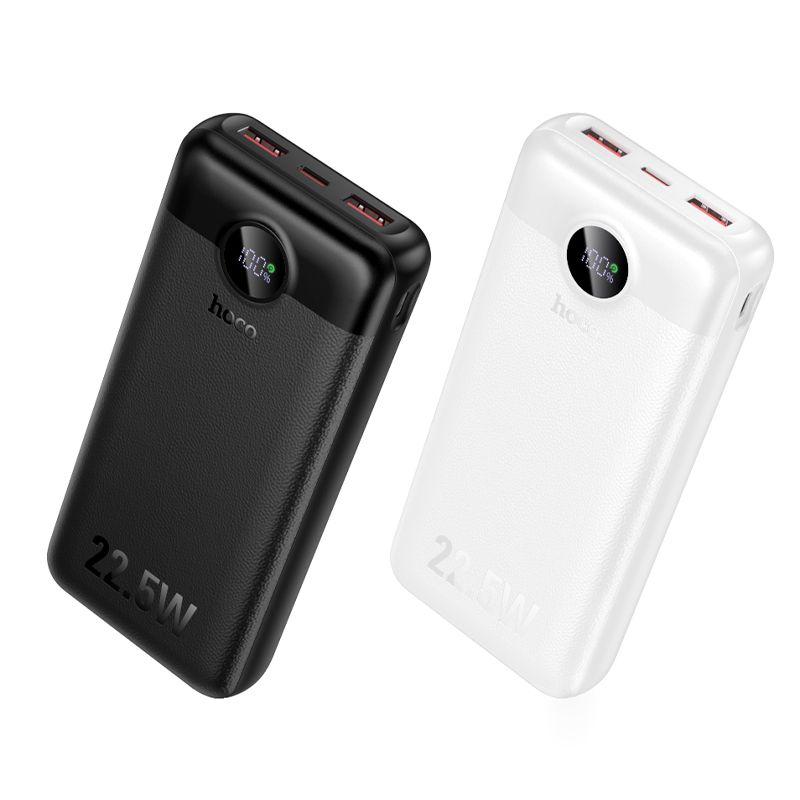 Powerbank Hoco 20000 mAh QC 22,5W+PD 20W LED J172A white