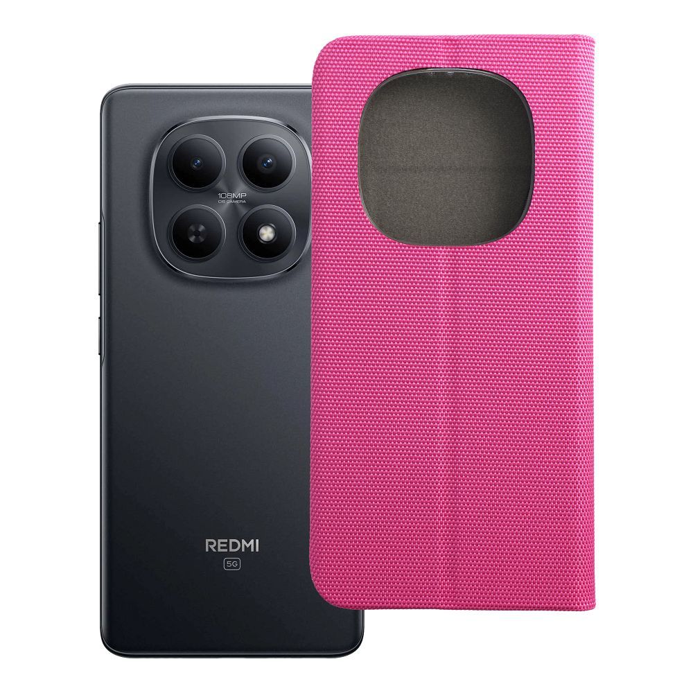 Flip case for Xiaomi Redmi NOTE 15 5G Sensitive Book pink