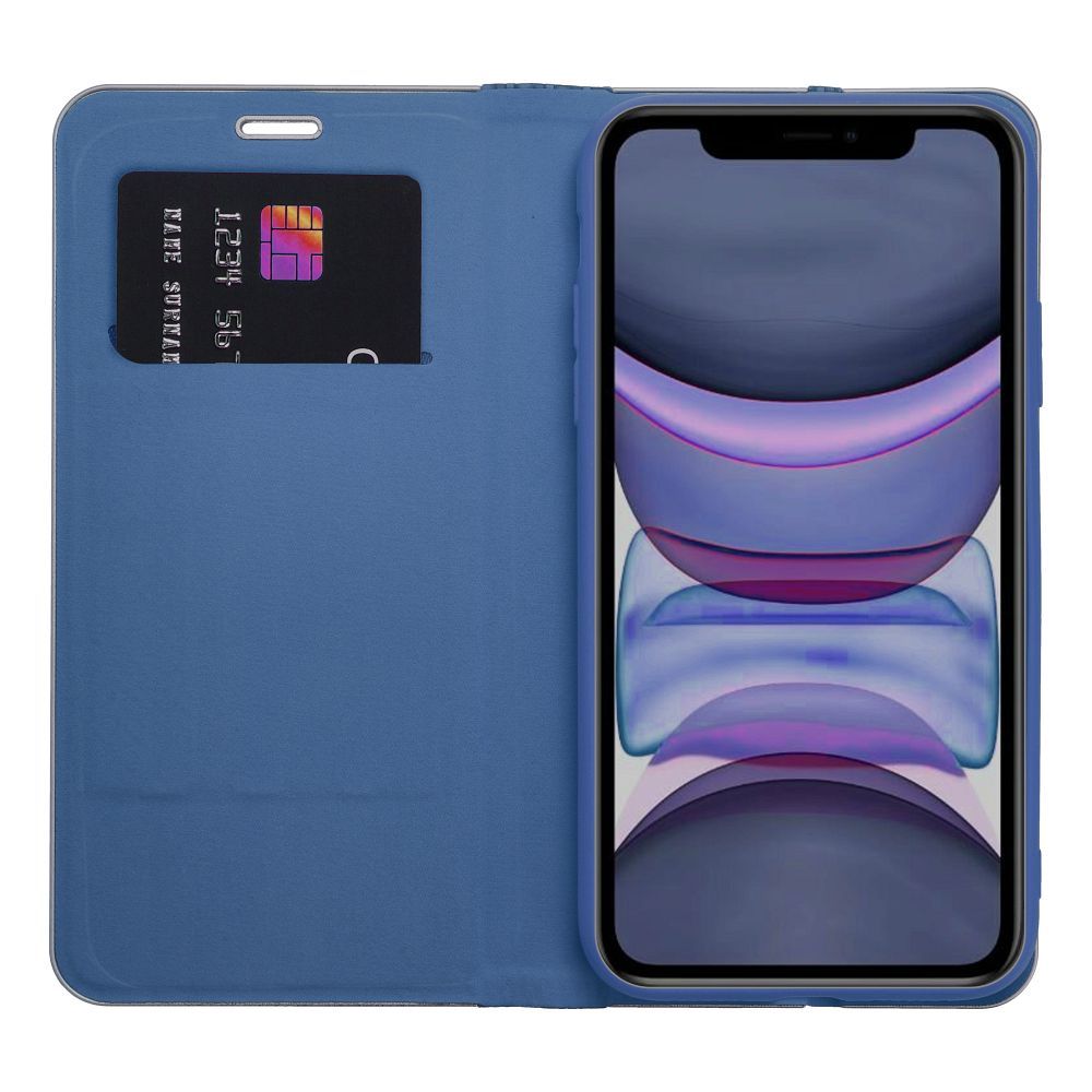 LUNA Book Carbon for IPHONE 15 blue