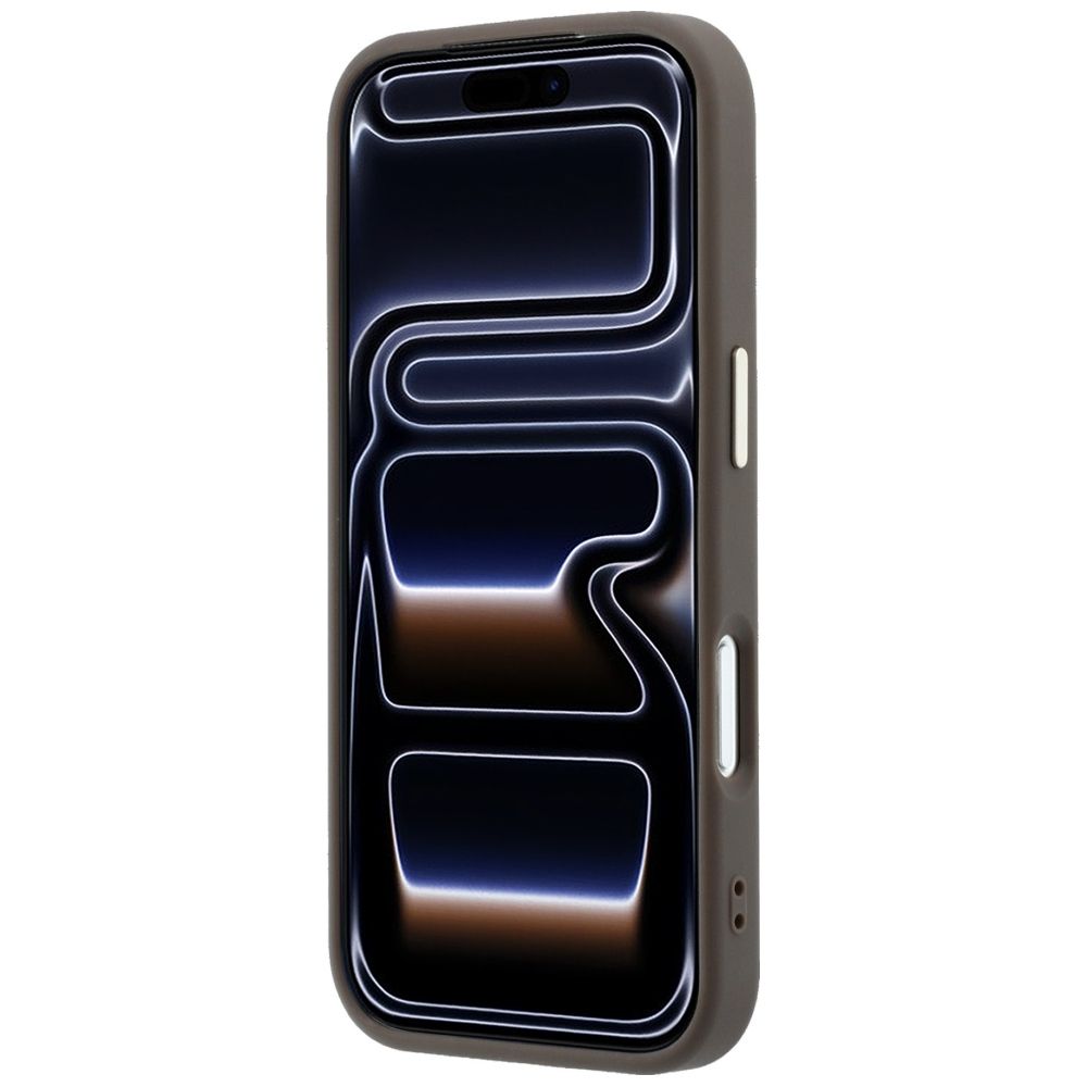 Case for IPHONE 18 Pro Max/17 Pro Max (Big Strass Logo 4G) brown