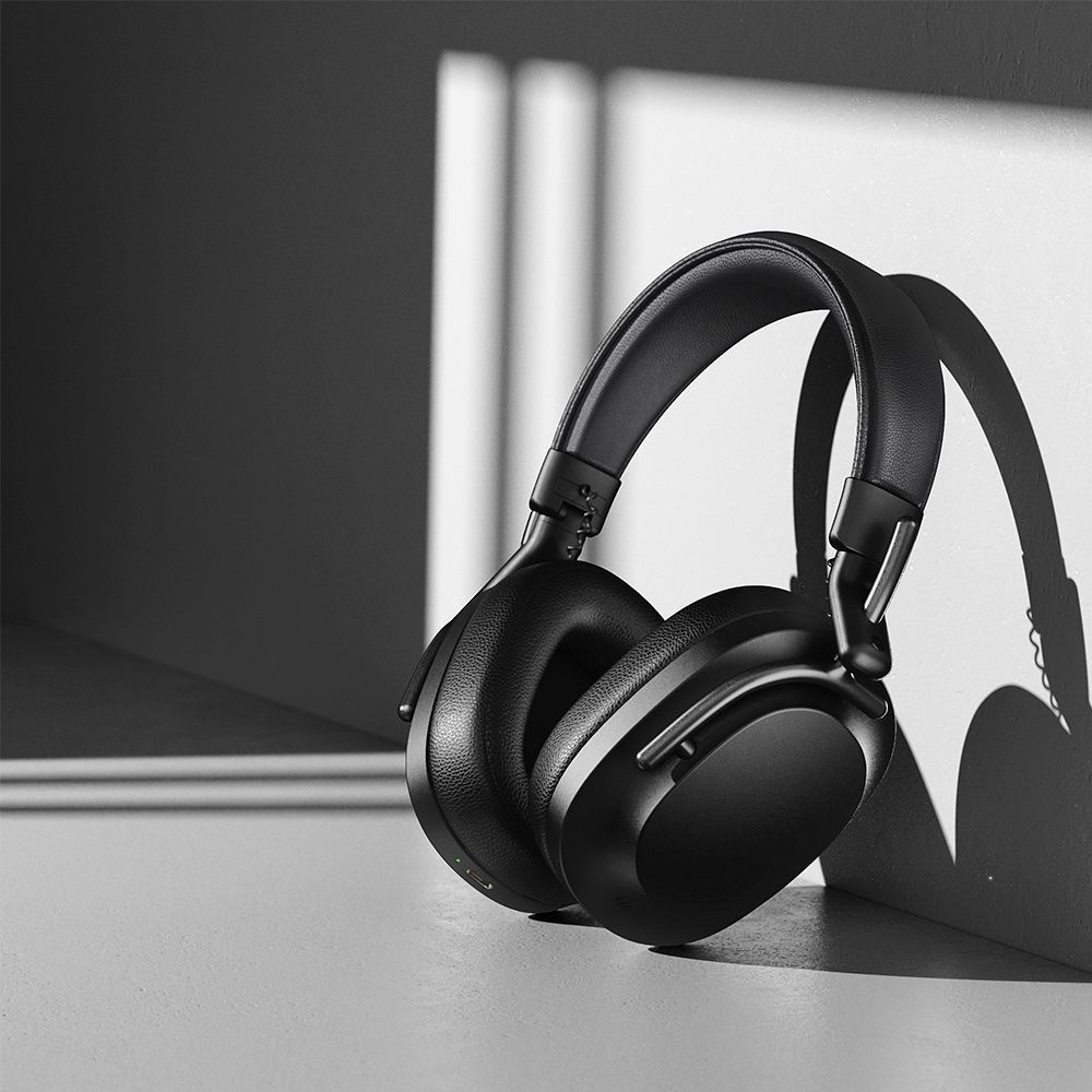 FORCELL F-AUDIO vezeték nélküli fejhallgató, ANC Pro Sound Craft, fekete