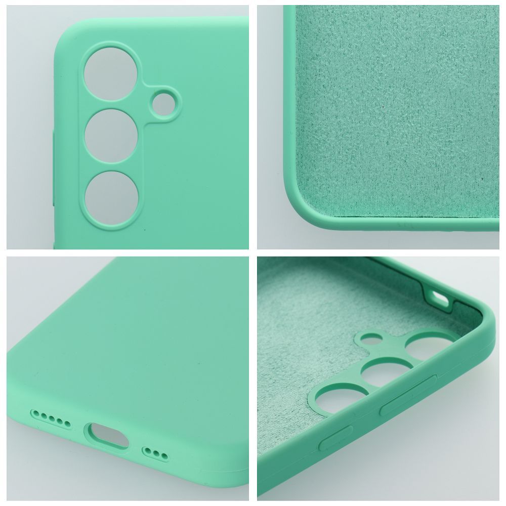 Futerał SILICONE 2mm do XIAOMI REDMI 14C miętowy