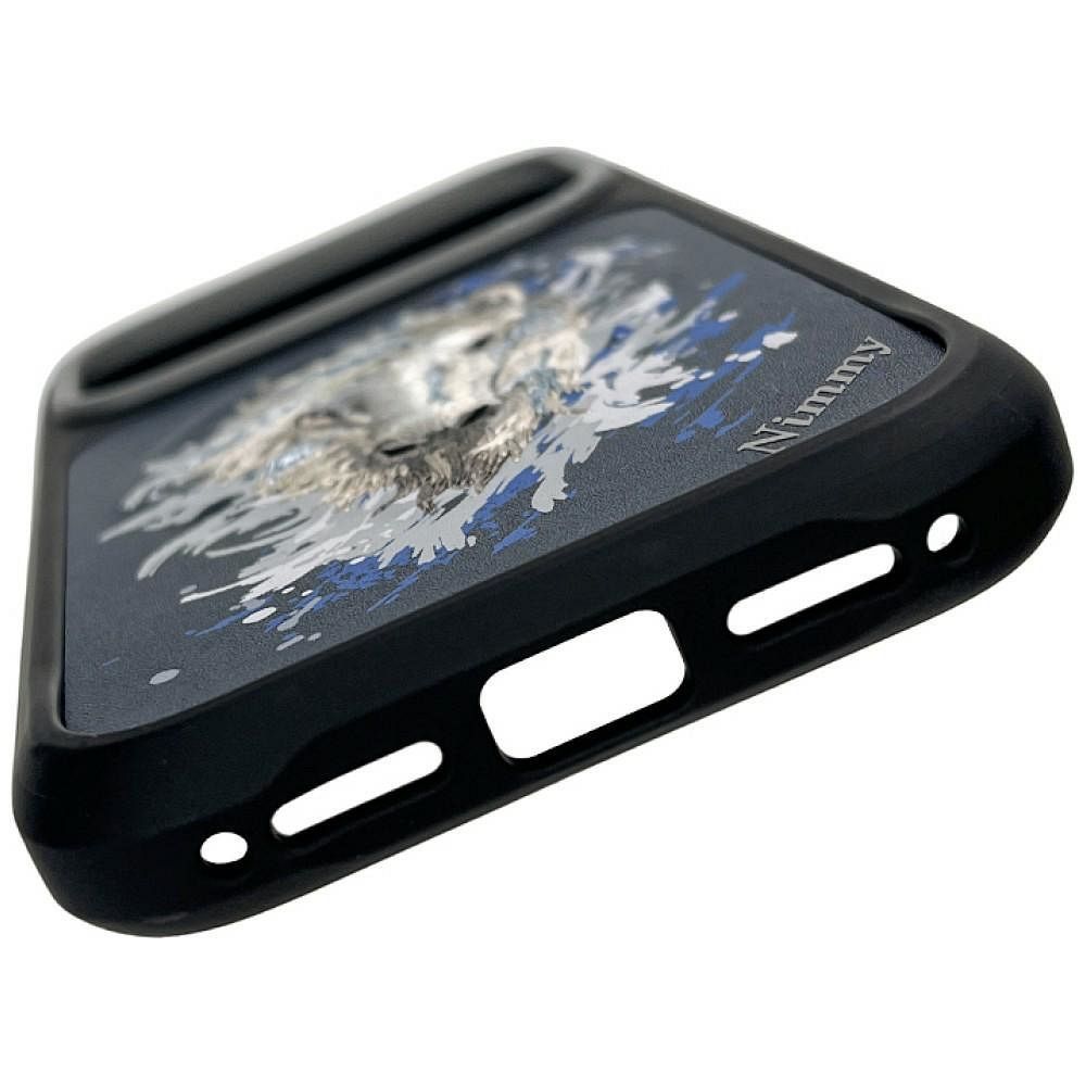 NIMMY case HORSE compatible with MagSafe for IPHONE 18 Pro Max/17 Pro Max navy blue