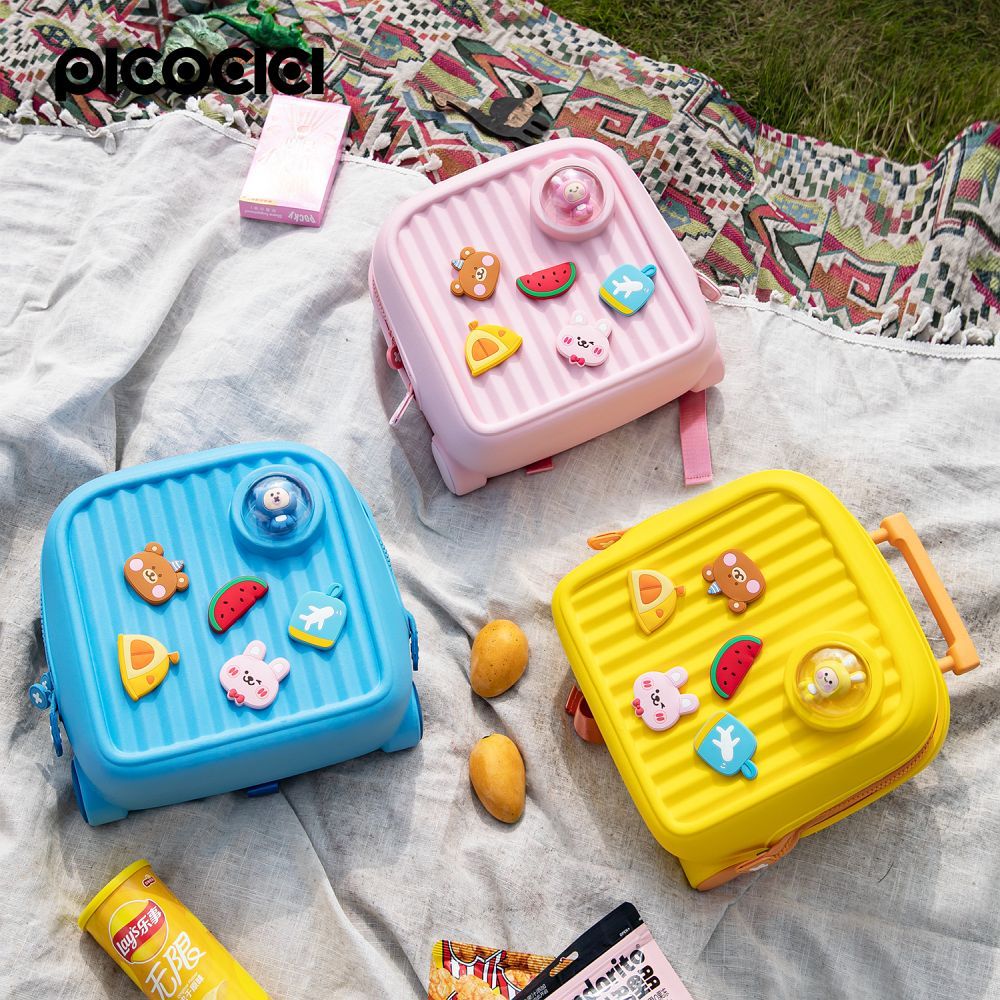 PICOCICI Mały plecak dla dziecipodróżny K33 różowy