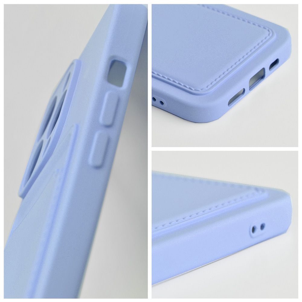 Futerał CARD CASE do IPHONE 14 Pro fioletowy