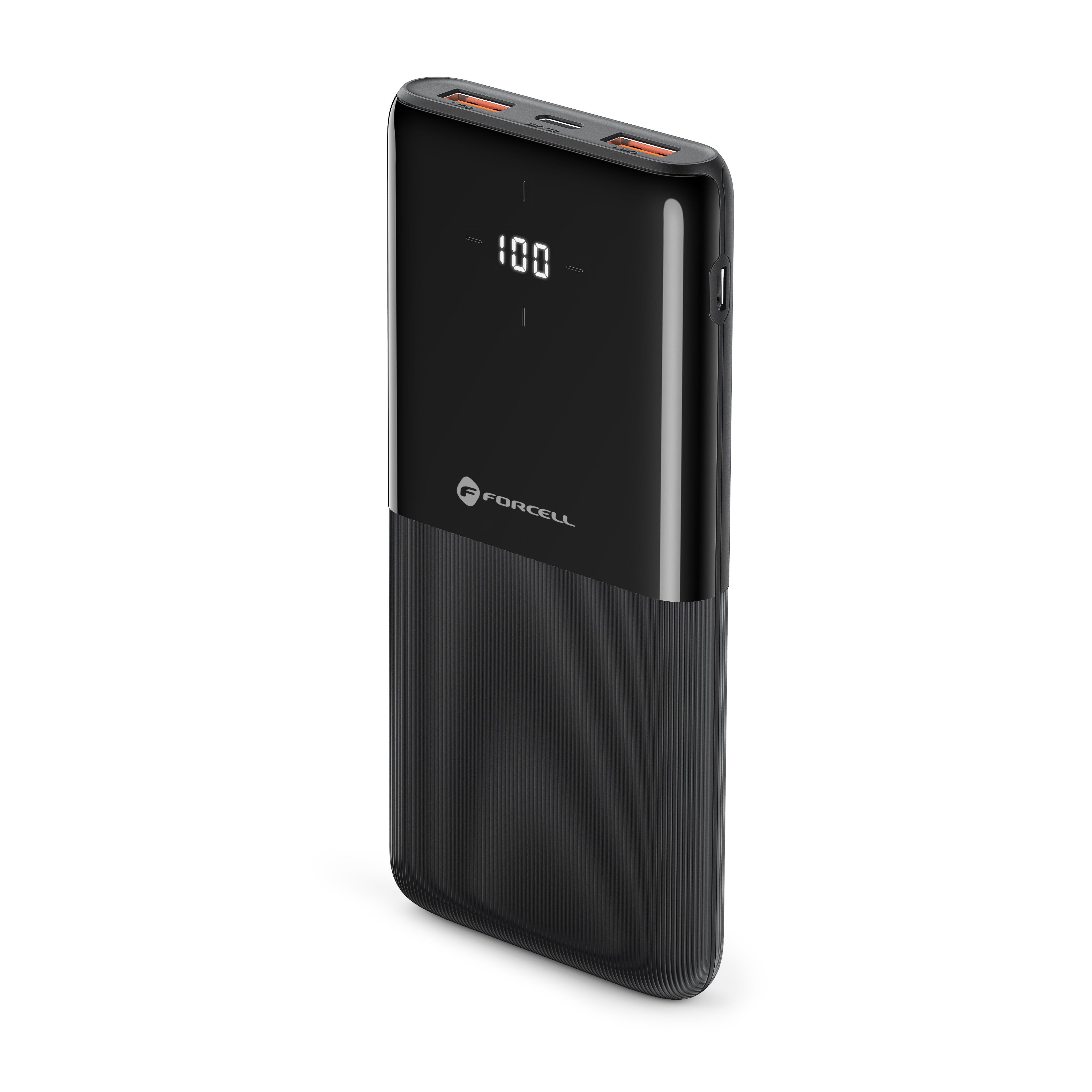 FORCELL F-ENERGY P10k1 powerbank PD QC3.0 3A 20W 10 000 mAh black