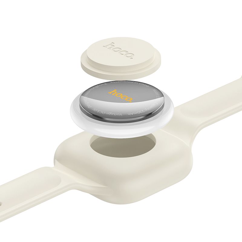 Locator compatible with Apple Find My Hoco E91E bracelet type gray