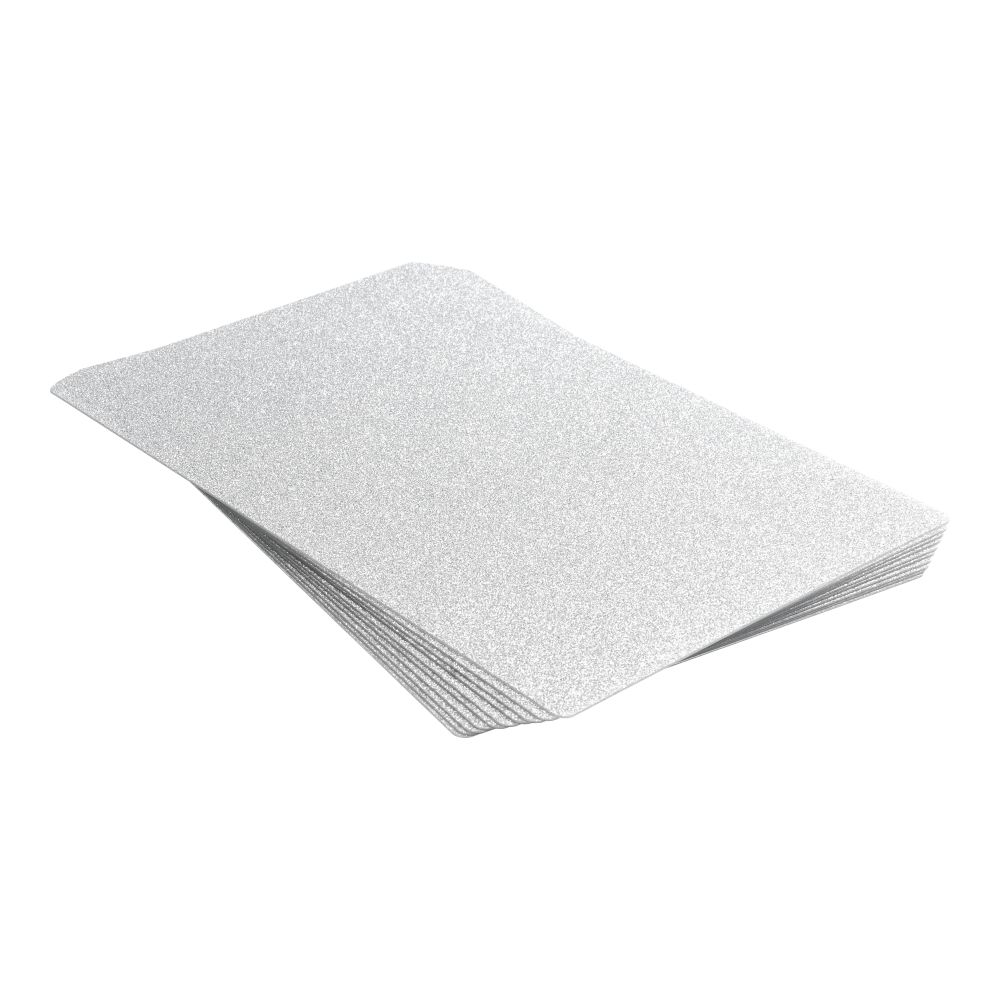 Film for back cover 180 x 120 mm 10pcs - silver