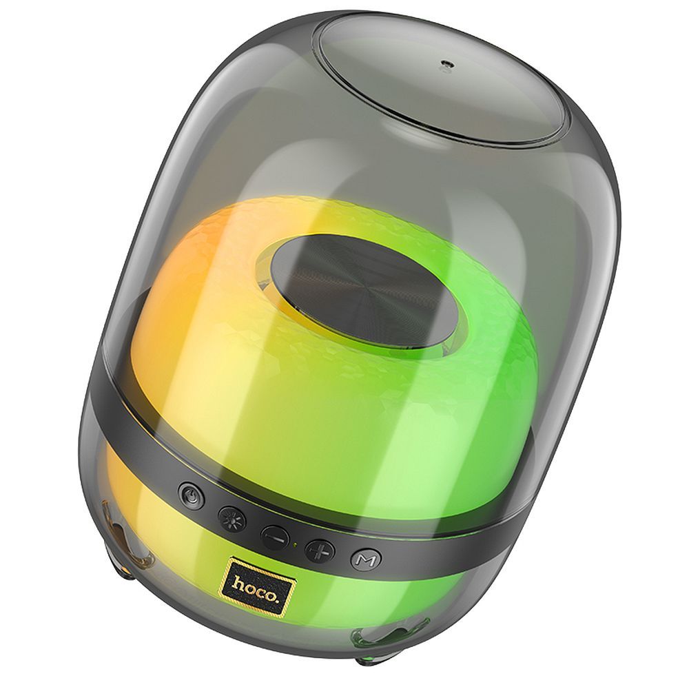 Głośnik bluetooth LED 10W 5h Hoco BS58 czarny