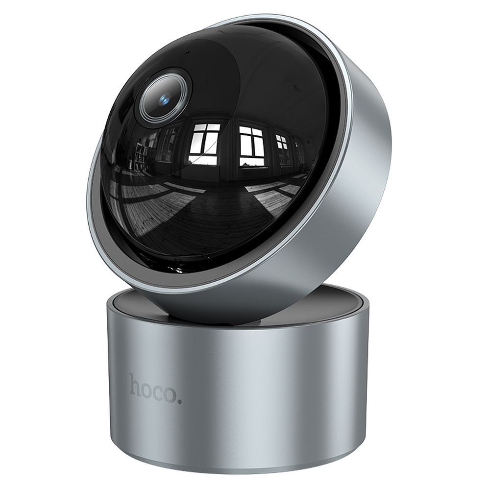 Indoor camera Hoco adjustable in two planes 3MP Full HD D5 silver