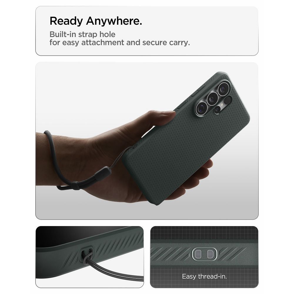 SPIGEN case LIQUID AIR MAG compatible with MagSafe for SAMSUNG S26 Ultra abyss green